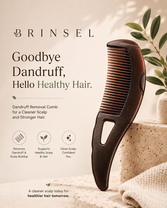 Brinsel Dandruff Removal Comb – Scalp & Hair Care